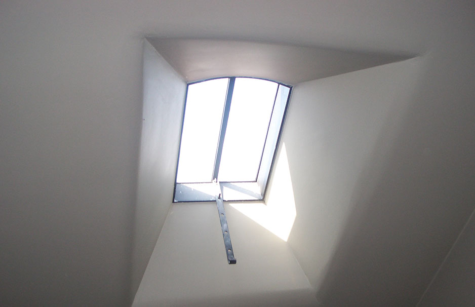 Bogen-Dachfenster 40 x 60 cm VERTIC