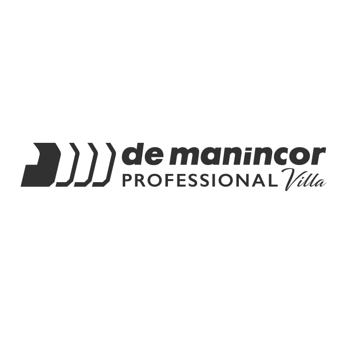 de manincor PROFESSIONAL Villa Logo – Marke für professionelle Küchenlösungen Logo von de manincor PROFESSIONAL Villa, Hersteller für professionelle Küchensysteme