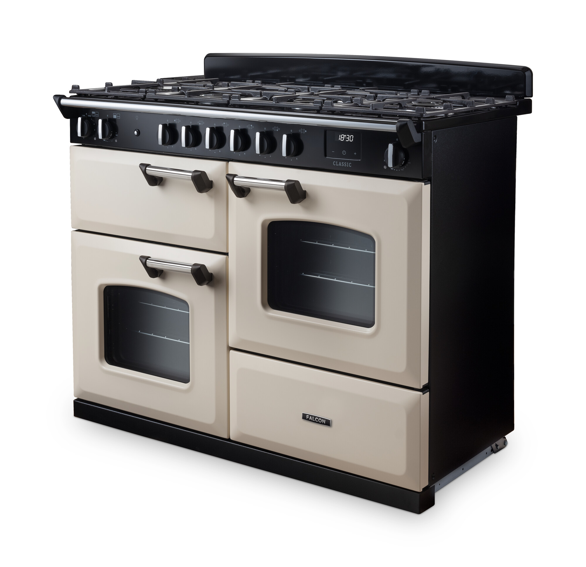 RS35239_Falcon NGC Classic 110 Dual Fuel-Pale Cream-Chrome-No griddle-Left angled-lpr.jpg?ts=1774342057