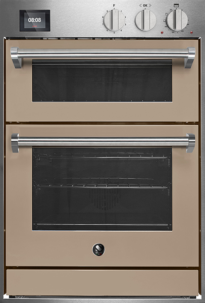 Steel Genesi Doppelbackofen 60cm Kombi-Dampf, Edelstahl, Energieeffizienz A