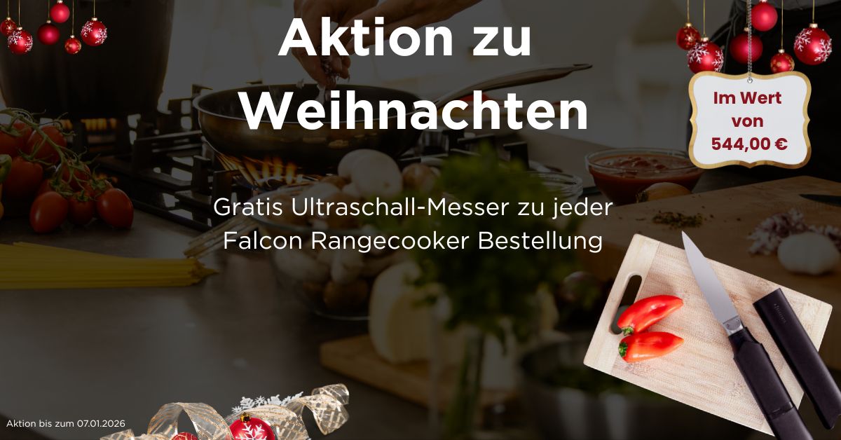 Weihnachtsaktion: Gratis Ultraschall-Messer, Wert 544 €