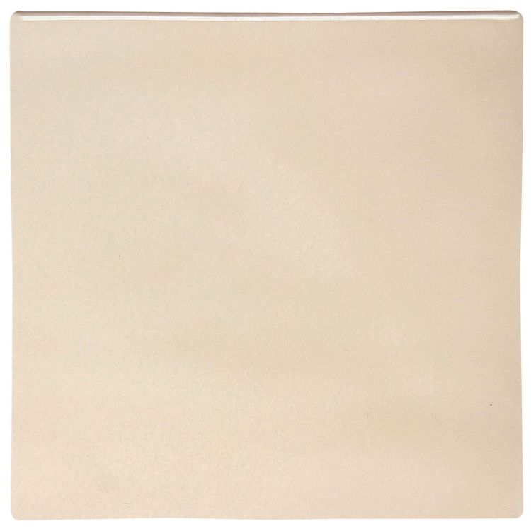 Quadratische beige Keramikfliese, matte Oberfläche
