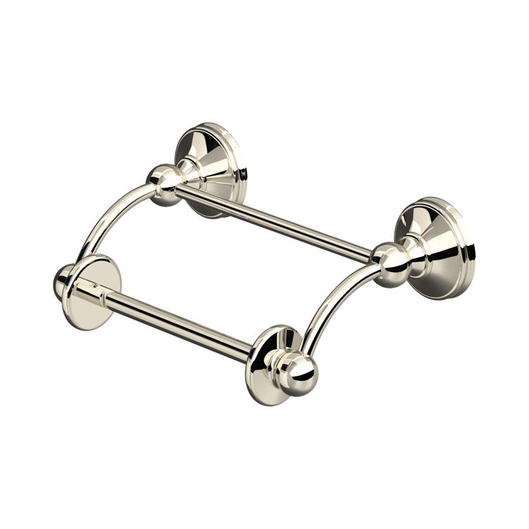 Perrin & Rowe Georgian 6648 Toilettenpapierhalter mit Schwenkarm in Nickel