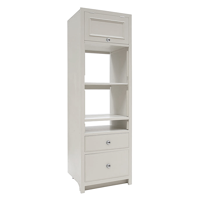 Hochschrank für 2 Einzelgeräte 69cm