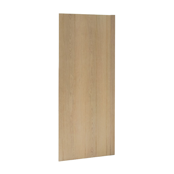 Holztür aus Eiche, natur, für Innenbereich, modernes Design Abbildung einer naturbelassenen Eichenholztür für den Innenbereich mit schlichter Oberfläche