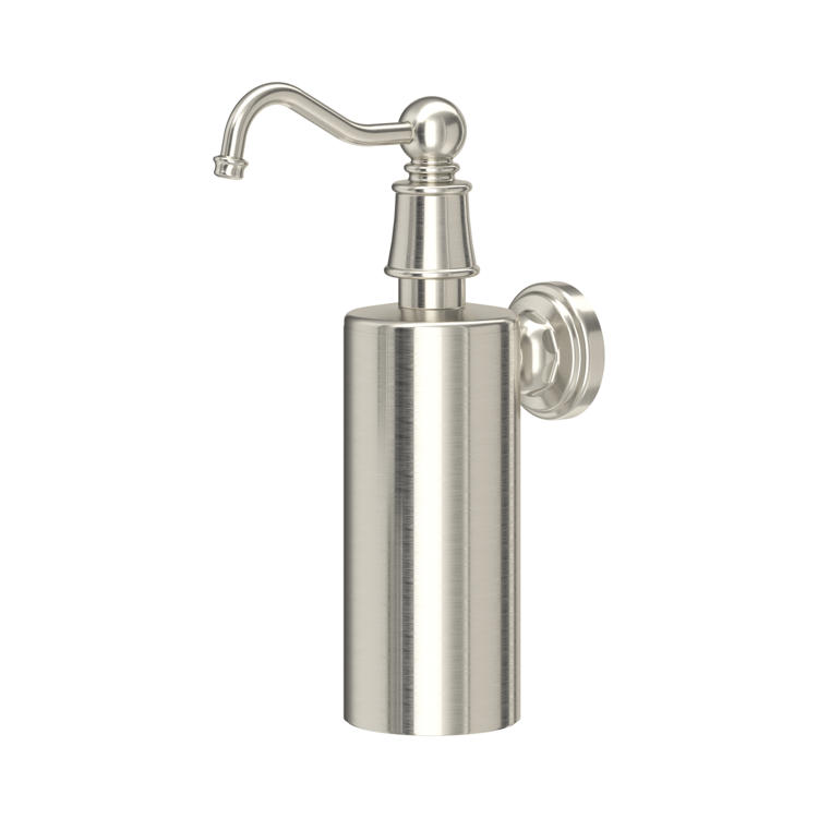 Perrin & Rowe Georgian 6673 Seifenspender zur Wandmontage in Nickel matt
