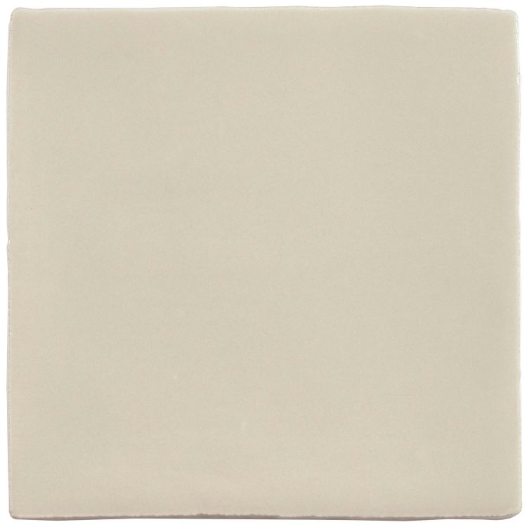 Quadratische beige Keramikfliese mit matter Oberfläche