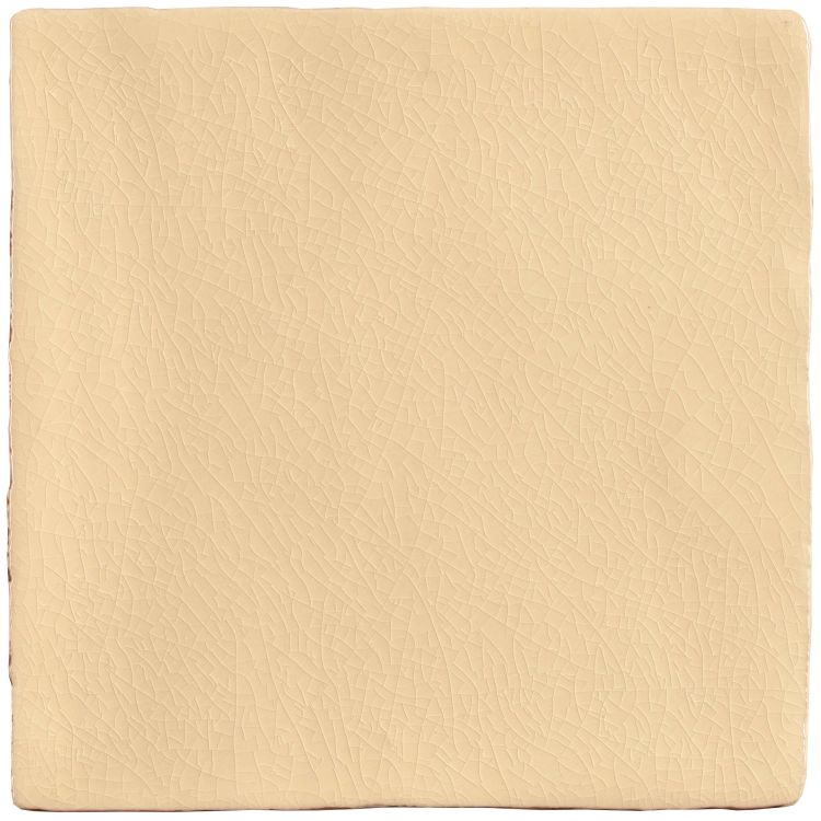 Quadratische beige Fliese mit Craquelé-Struktur