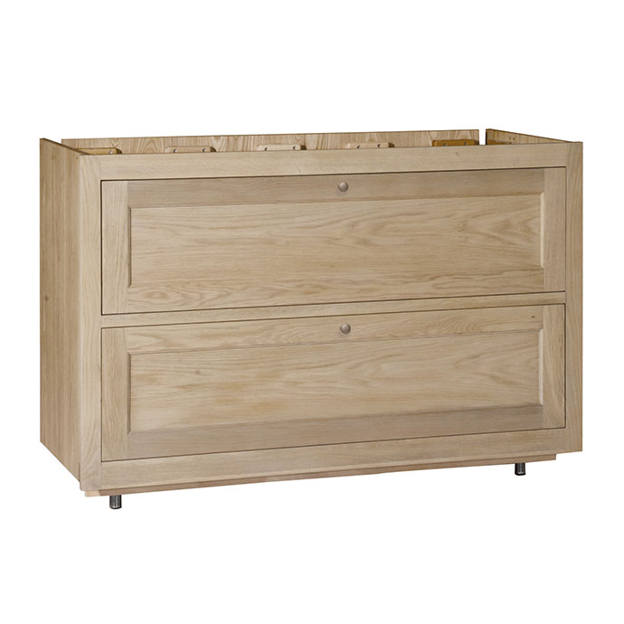 Schrank mit Auszügen 129cm