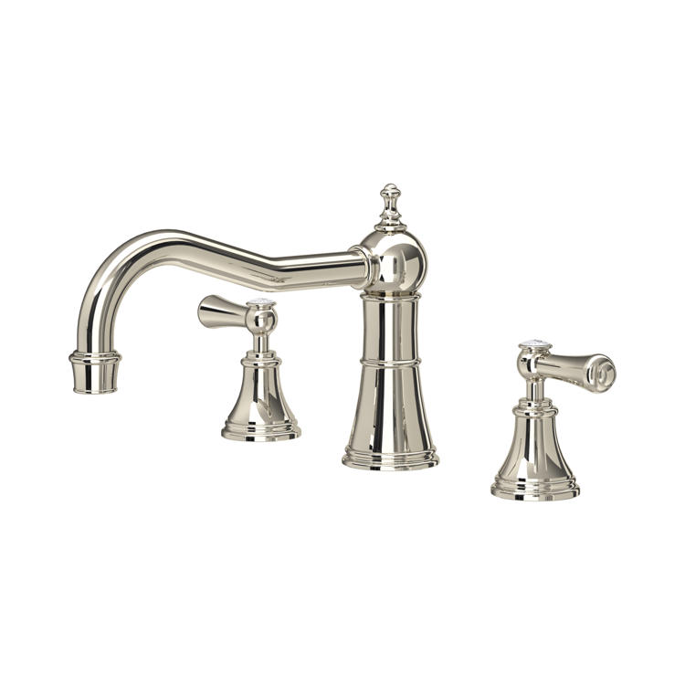Perrin & Rowe Georgian 3757 3-Loch Badewannenarmatur für Aufsatzmontage