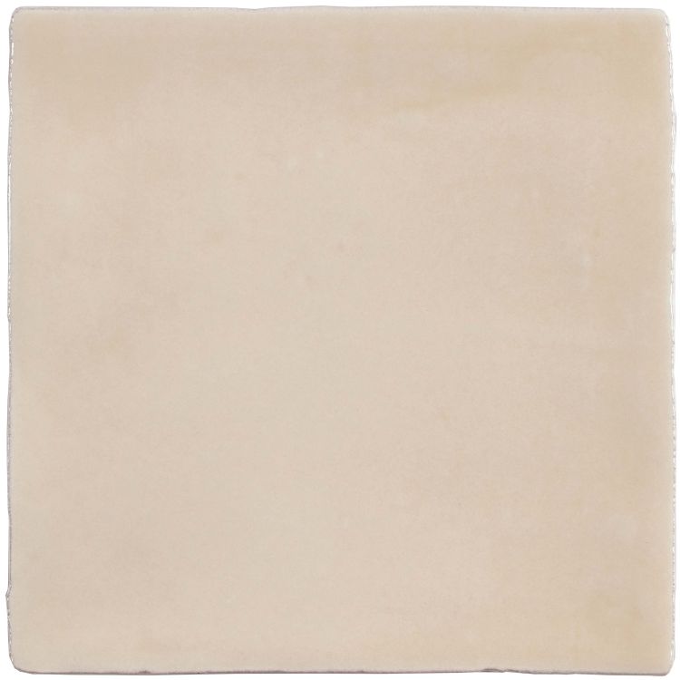 Beige Wandfliese aus Keramik, quadratisch, matt