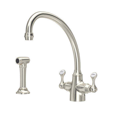 Küchenarmatur, Waschbeckenarmatur, Metall, Einhebelmischer, Chrom