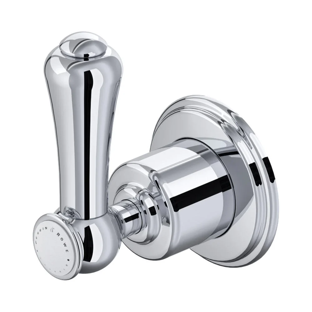 Perrin & Rowe Georgian 5762 Unterputz-Umschaltventil mit 3 Auslässen in Chrom