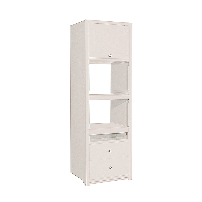 Hochschrank für 2 Geräte 69cm