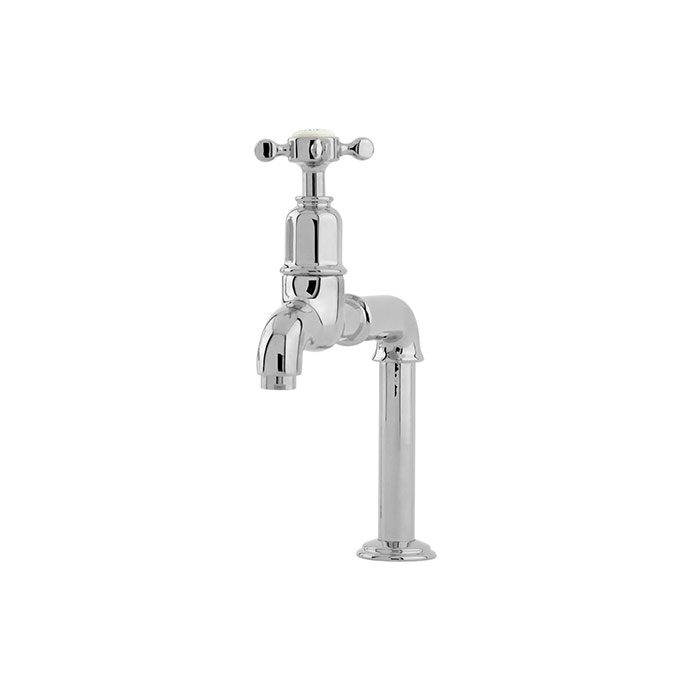 Klassischer Wasserhahn aus Chrom für Bad und Küche, Standventil, glänzend Glänzender Wasserhahn aus Chrom mit klassischem Design, geeignet für Bad oder Küche
