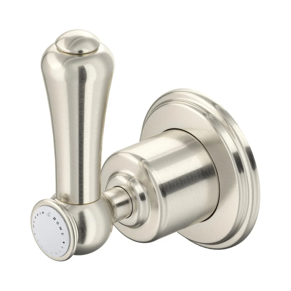 Perrin & Rowe Georgian 3774 3/4-Zoll Wandventil in Nickel matt