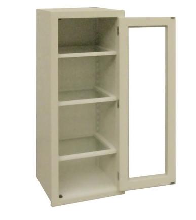 Eintüriger Schrank mit Glastür 50cm