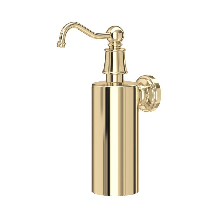 Perrin & Rowe Georgian 6673 Seifenspender zur Wandmontage in Gold