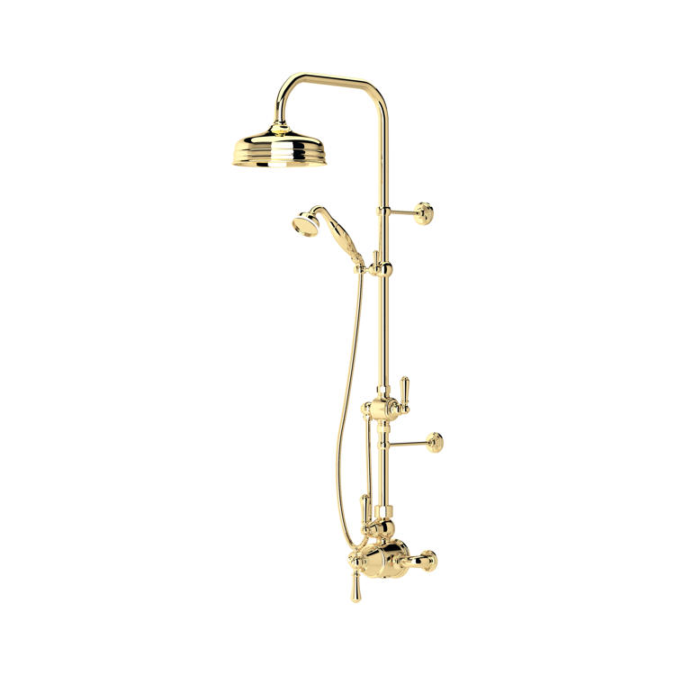 Perrin & Rowe Georgian Duschsystem Nr. 2 Aufputz-Duschsystem mit Regendusche und Handbrause
