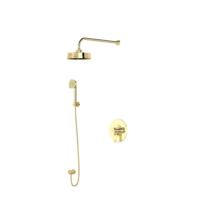Perrin & Rowe Armstrong Duschsystem Nr. 3 mit Kopfbrause und Handbrause
