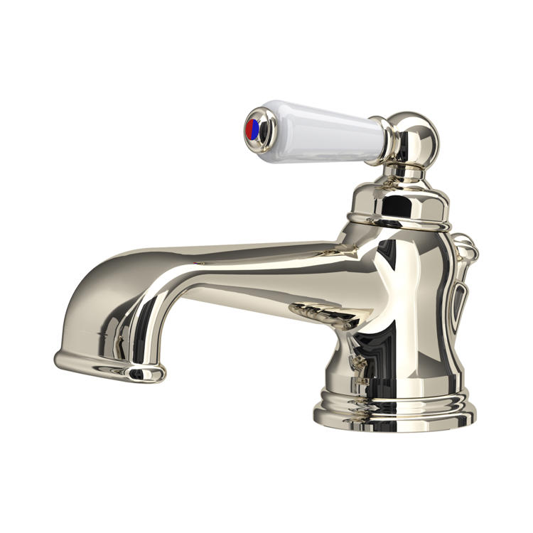 Perrin & Rowe Traditional 3670 Einhebel-Waschtischmischer in Nickel