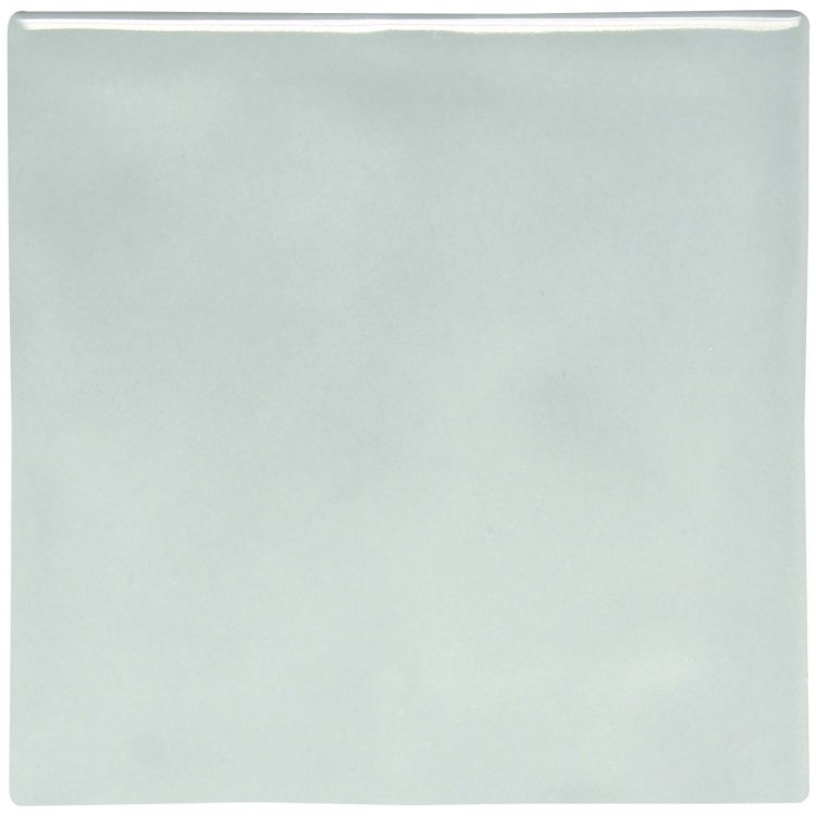 Hellgraue, glänzende Keramikfliese, quadratisch