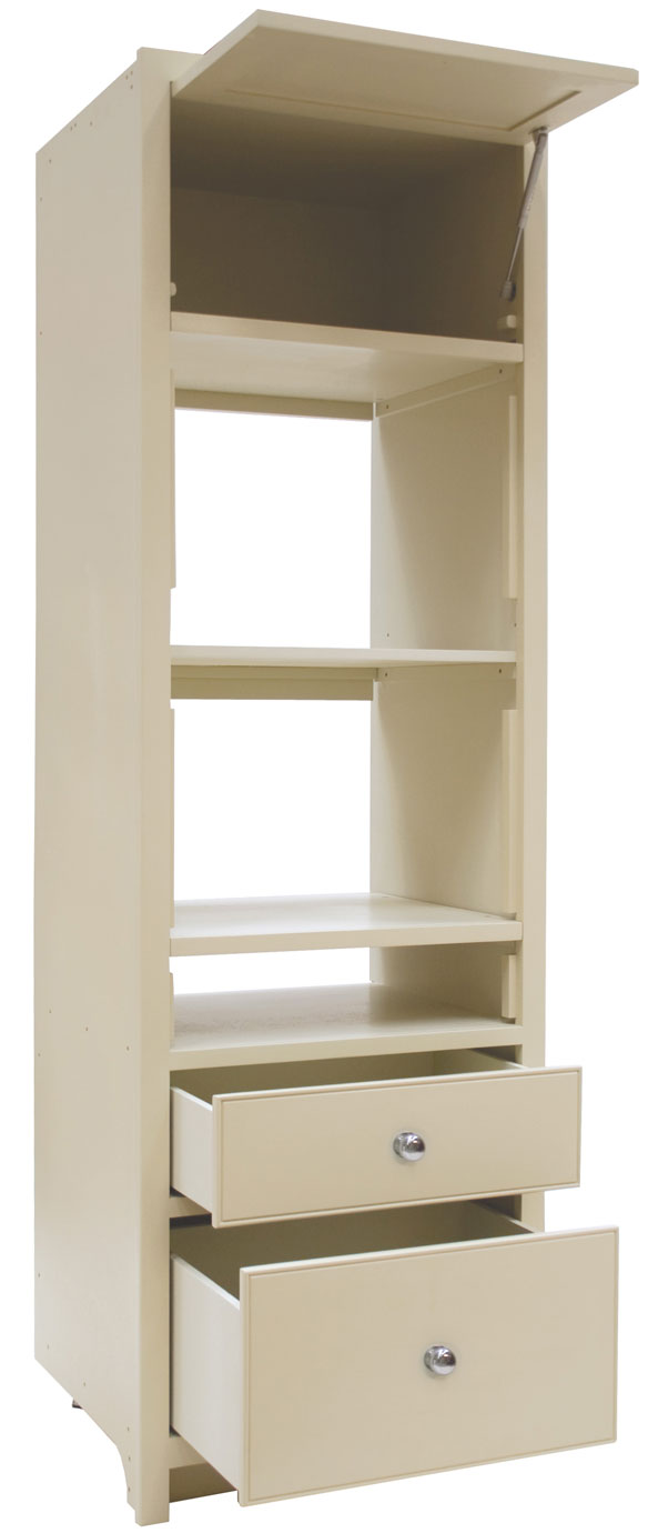 Hochschrank für 2 Einzelgeräte 69cm Hochschrank für 2 Einzelgeräte 69cm