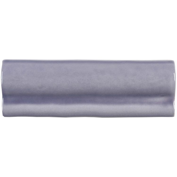 Glasierte violette Keramik-Bordüre für Wandfliesen