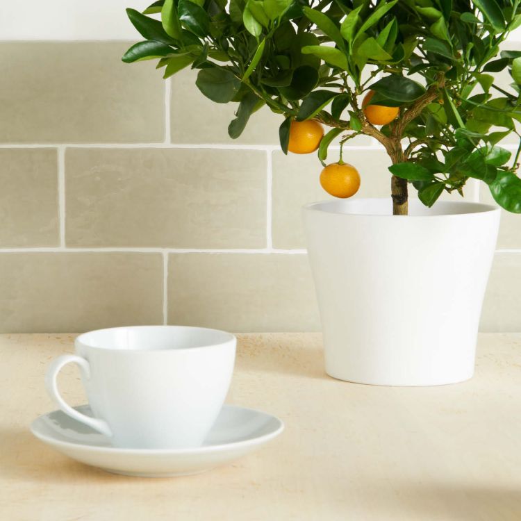 Cosmopolitan Pumice BRICK TILE, rustikale Küchenwand