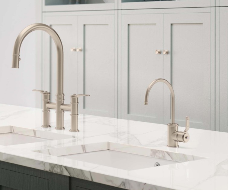 Küche, Waschbecken, Armaturen, Mischbatterie, Doppelarmatur