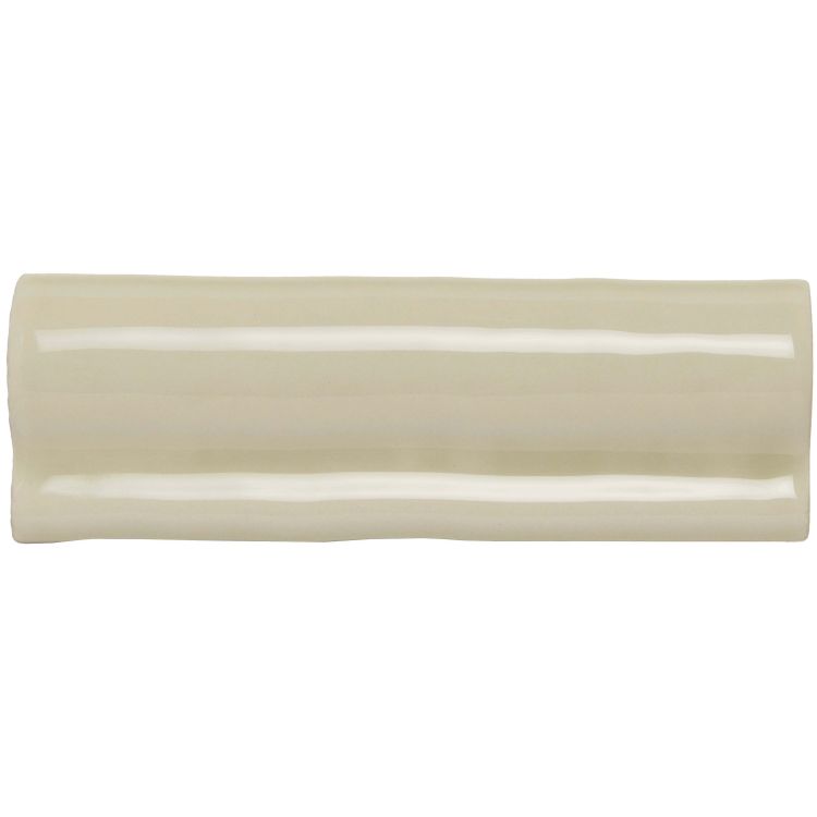 Glänzende beige Keramik-Bordüre für Wandfliesen