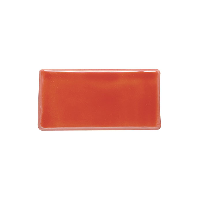 Classic Vermillion, HALF TILE Classic Vermillion, HALF TILE