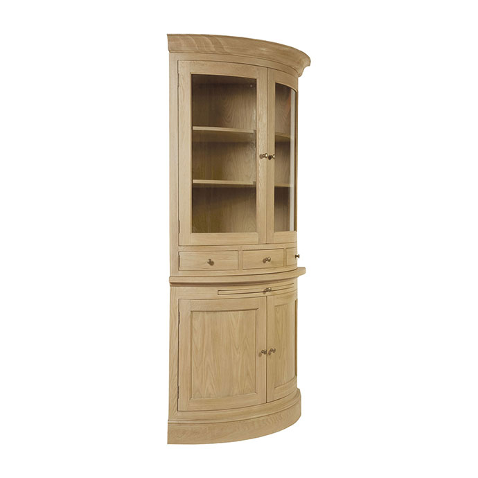 Glazed Rack Henley Curved Glazed Rack Dresser – eleganter Schubladenschrank aus ...