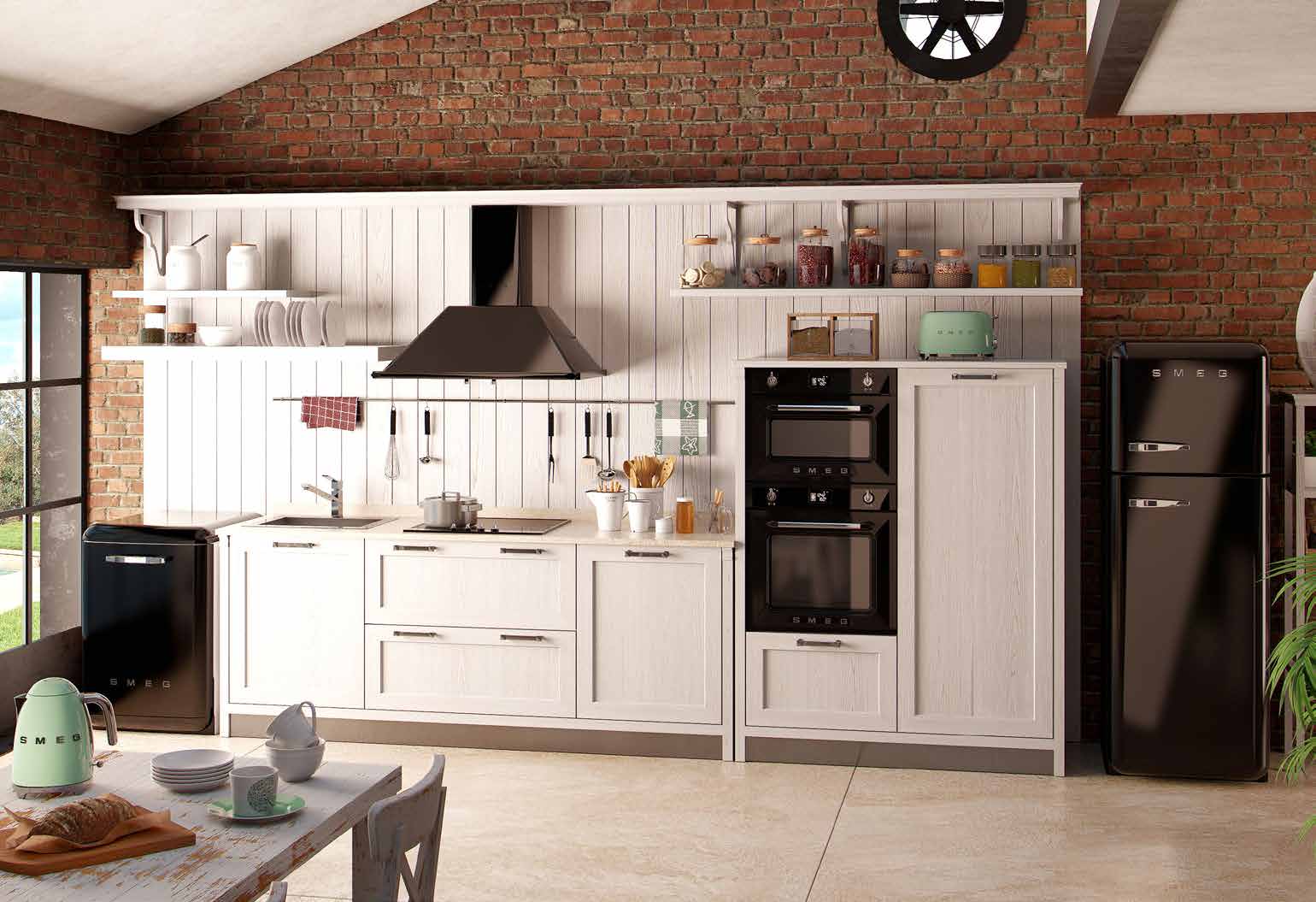 SMEG Victoria Einbaubackofen Pyrolyse